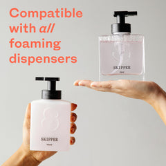 Skipper Tirtyl tablet dissolving in water showing quick mix benefit