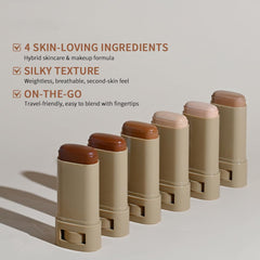 Skween label ingredients and shade view highlighting formula details and shade 6