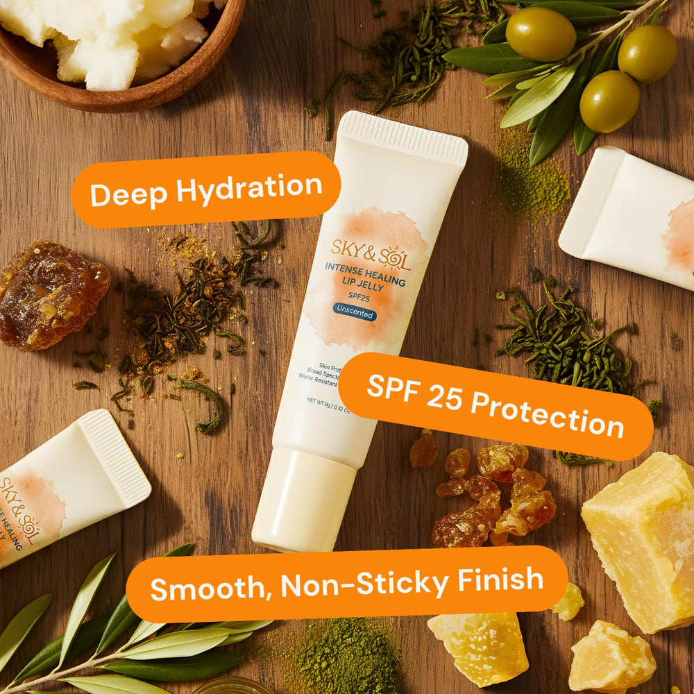 Sky & Sol in a handbag lifestyle shot offering on-the-go sun defense