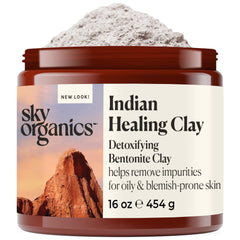 Sky Organics jar front label showing product name and size benefit clarity