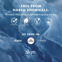 skyn ICELAND patches used in spa setting for instant refresh