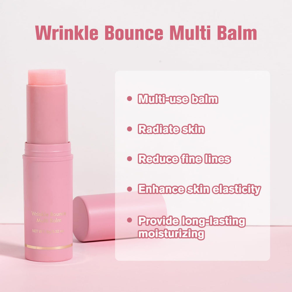Skynest balm used around eye area highlighting smoothing and brightening effect