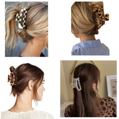 SL Sursarbelor leopard print clip emphasizing bold design and stable grip