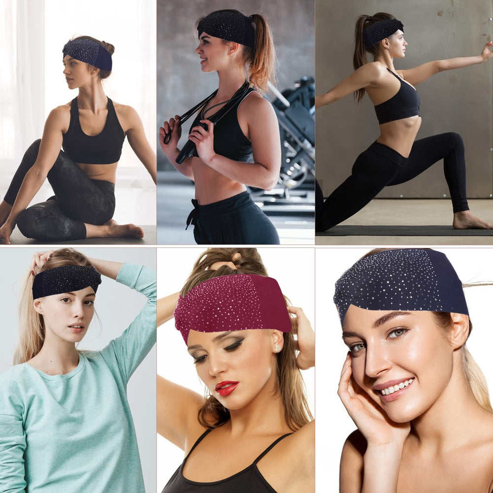 Sliverdew headband worn during makeup routine keeping hair away for tidy application benefit