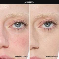 Smashbox primer pump detail highlighting easy controlled dispense