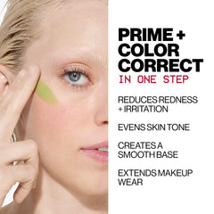 Smashbox primer texture swirl on skin demonstrating lightweight feel