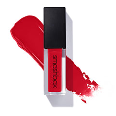 Smashbox product front packaging showing Bawse shade and label, clear benefit of strong color