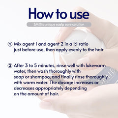 SMIB applied in shower highlighting quick 3–5 minute routine benefit