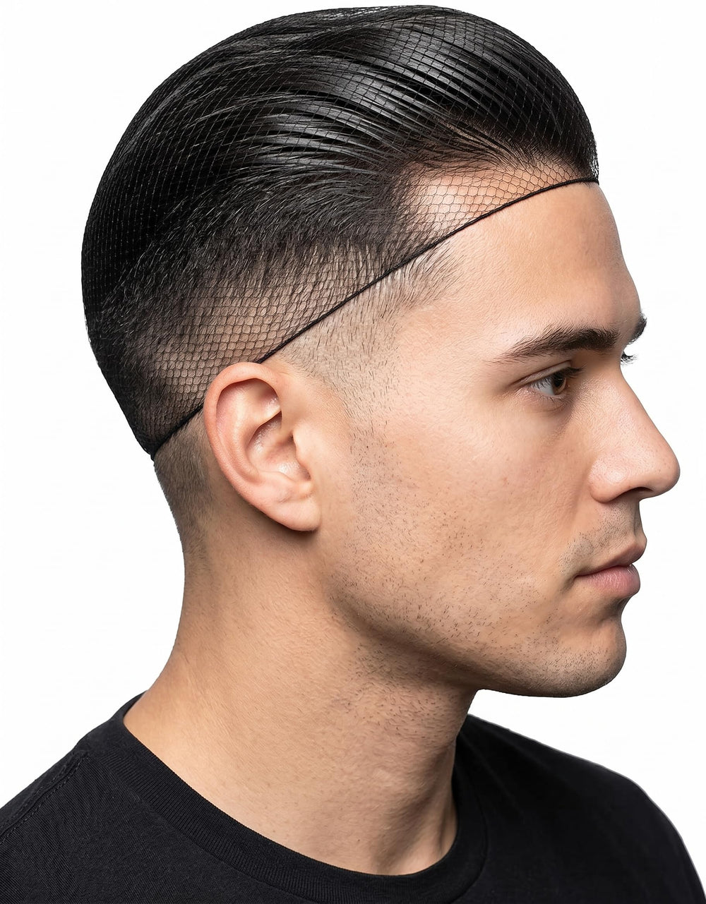 Smilco front packaging showing 20-piece black hair nets for convenience