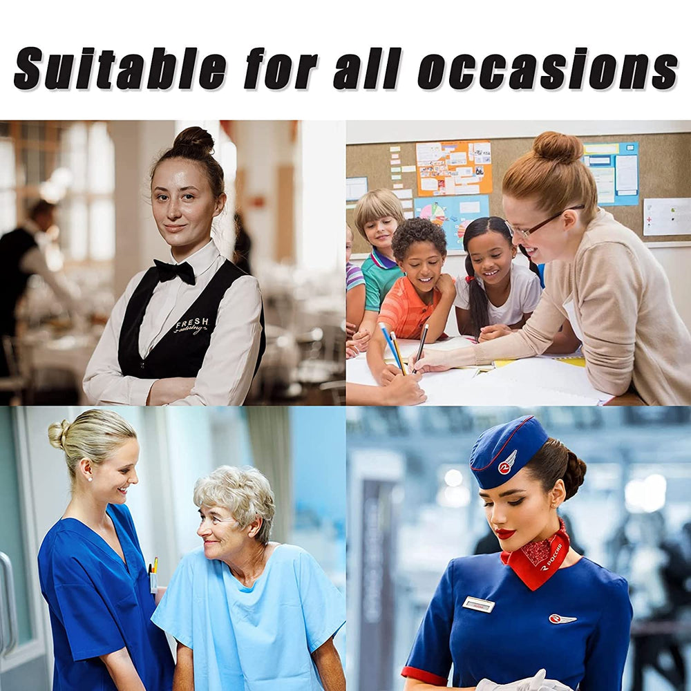 Smilco hair net held in hand illustrating compact size and portability