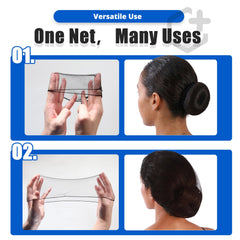 Smilco next to ruler showing 26-inch diameter for long hair fit