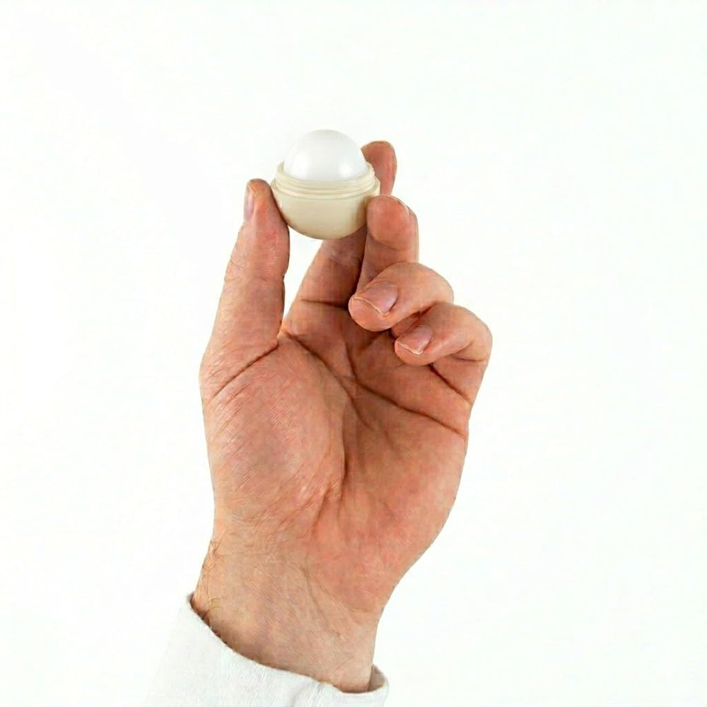 SmileSet spheres inside a travel purse showing on-the-go protection and convenience
