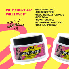 SMJ before-and-after edges showcasing polished, flake-free result