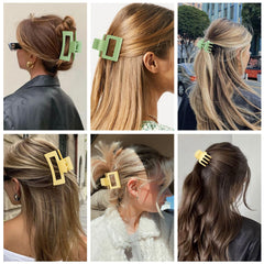 SMKSL arranged colorful clips highlighting patterns and outfit-matching ease