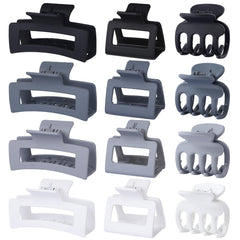 SMKSL front view of grey clip set showing variety and organized packaging benefit