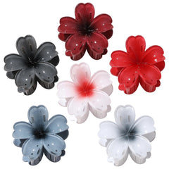 SMKSL front view packaging showing six floral clips and color mix for easy selection