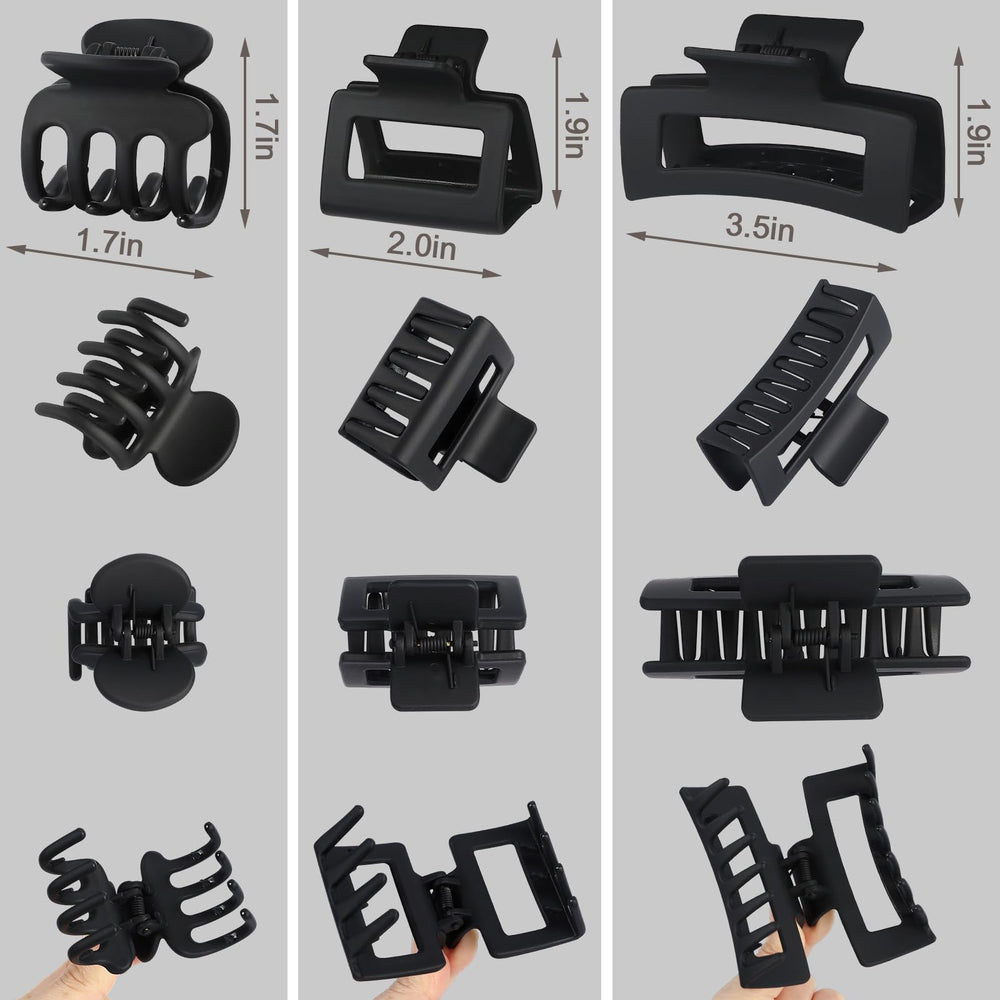 SMKSL large clip securing thick hair for firm comfortable hold