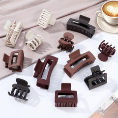 SMKSL large clip holding thick hair neatly for long-lasting all-day control