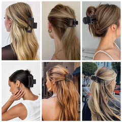 SMKSL clip used in a casual updo, creating a polished everyday look