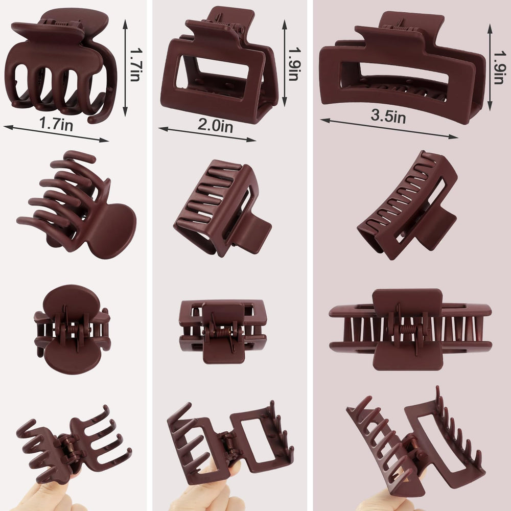 SMKSL medium clip securing a half-up hairstyle for effortless everyday styling