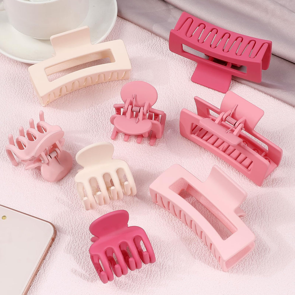 SMKSL medium clip profile highlighting rectangle jaw ideal for thick hair hold