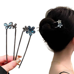 Snmzlc front view showing butterfly and flower rhinestones and elegant finish