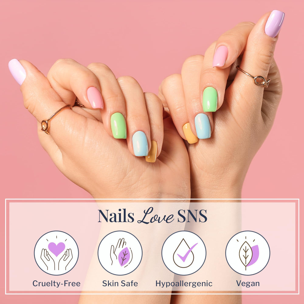 SNS dip activator pipette dispensing a drop to speed drying and hardening