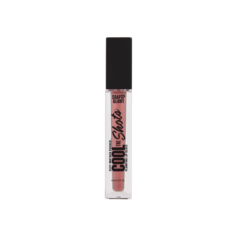 Soap & Glory front packaging showing nude edition and high-shine benefit