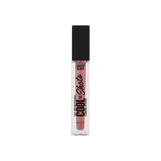 Soap & Glory front packaging showing nude edition and high-shine benefit