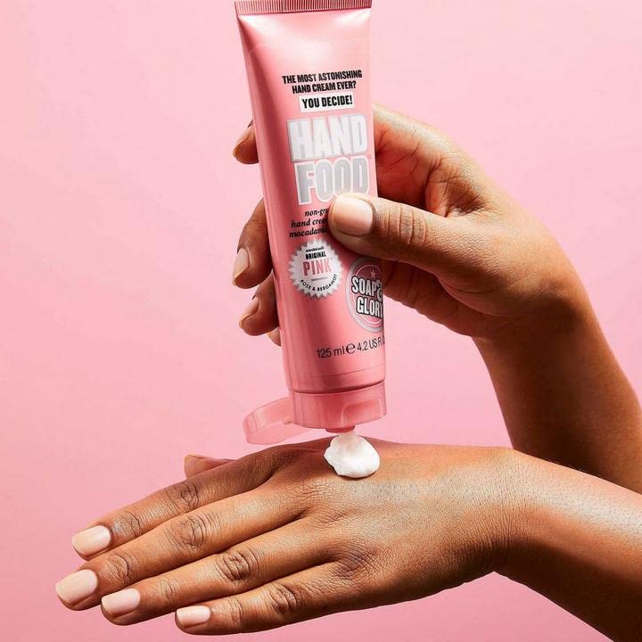 Soap & Glory close-up of cream texture showing rich hydration benefit