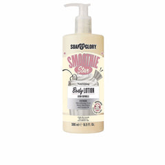 Soap & Glory bottle front view showing label and moisturizing benefit