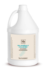 Soapbox gallon front label showing scent and benefits for easy identification