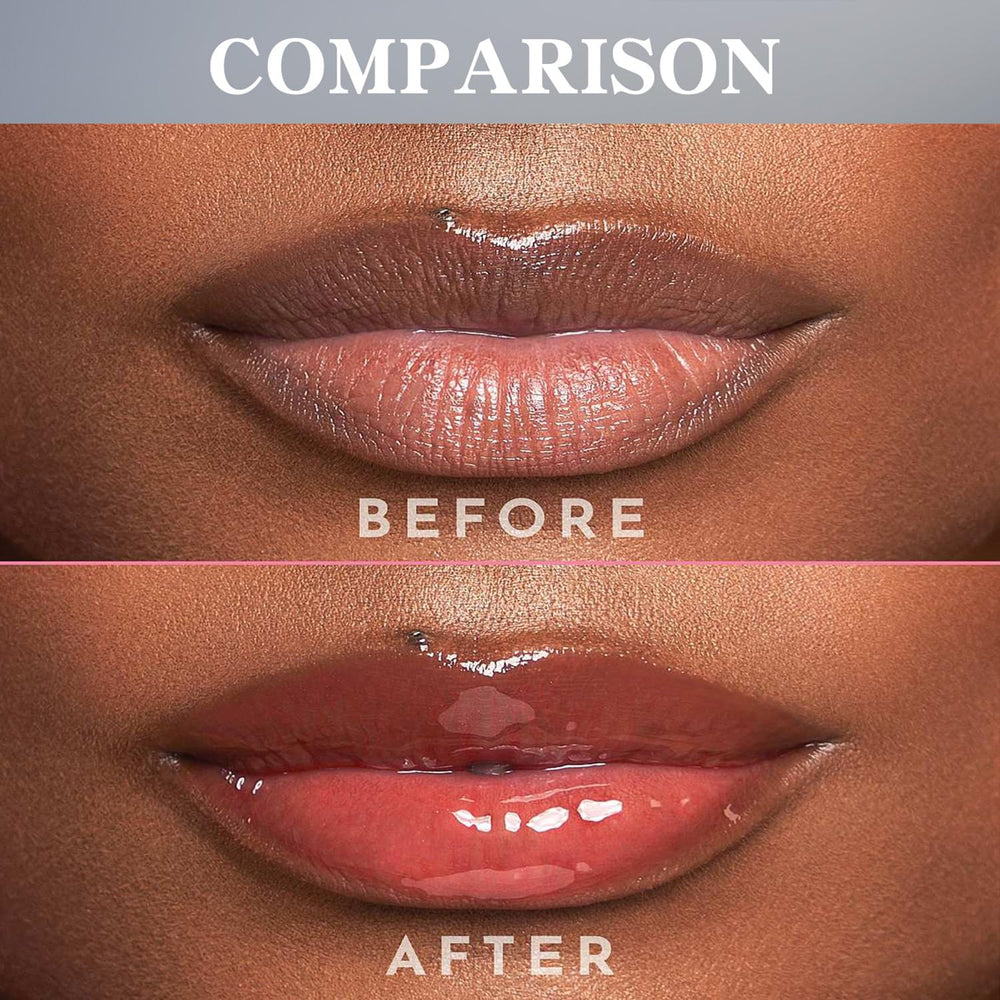 Soelegant balm application on lips demonstrating smooth finish and instant hydration
