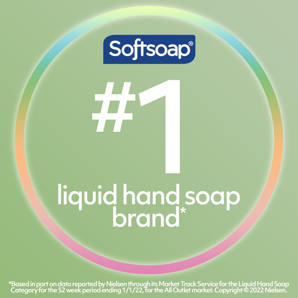 Softsoap bottle label with ingredients view for informed shoppers