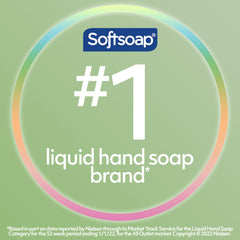 Softsoap bottle label with ingredients view for informed shoppers