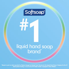 Softsoap lather texture showing rich foam for thorough cleansing