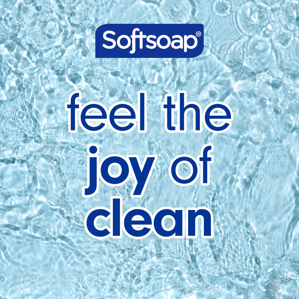 Softsoap creamy lather texture highlighting gentle cleansing and moisture