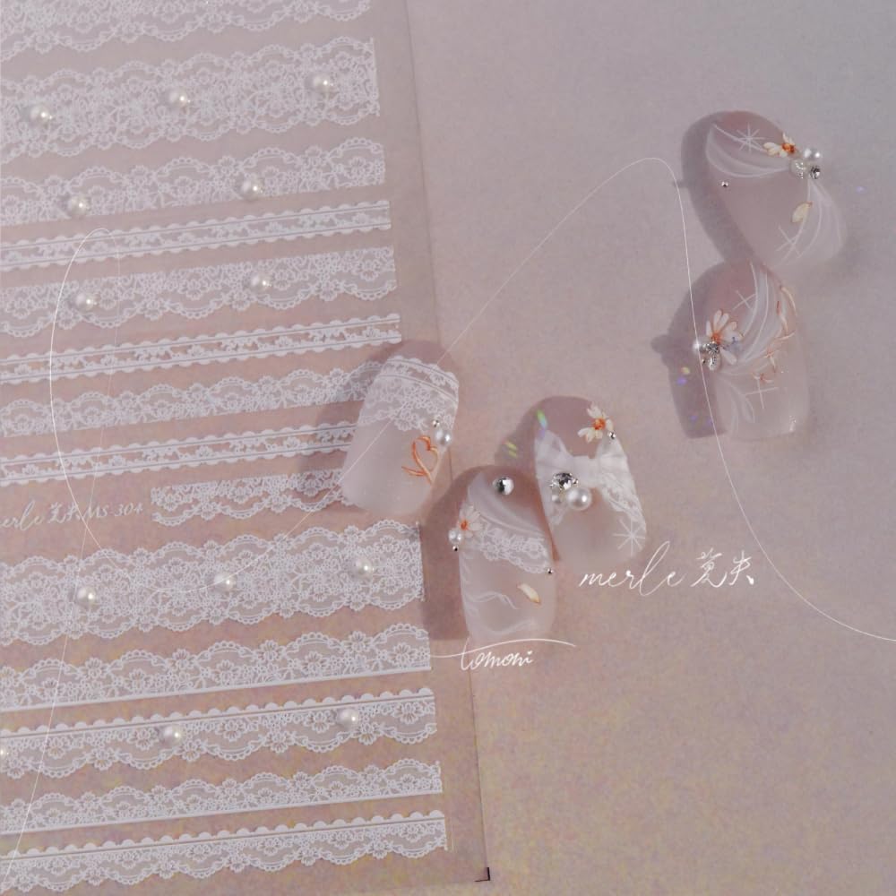 SOFTSOUL stickers applied on press-on nails demonstrating instant wearable manicure