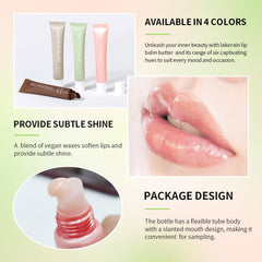 Sokgo model applying gloss conveys instant moisture and natural shine