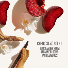 Sol de Janeiro label close-up listing fragrance and gentle AHA benefit