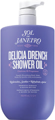Sol de Janeiro front packaging of 1L jumbo bottle showing convenience