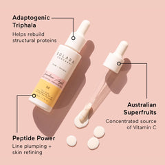 Applying Solara Suncare to neck and hands for extended daily protection benefit
