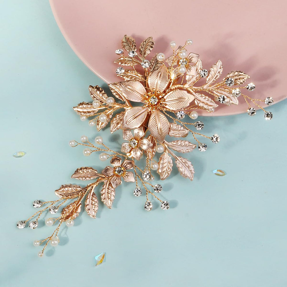 SOLENY close-up of rhinestones and pearls highlighting sparkle and artisan detail