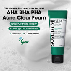 SOME BY MI rich foaming texture close-up demonstrating gentle exfoliation