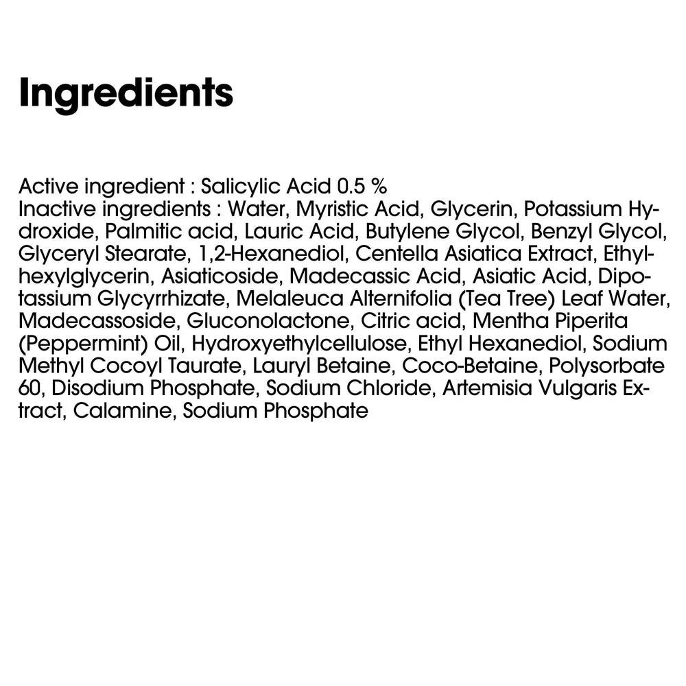 SOME BY MI ingredient illustration showing acids and sebum-control support