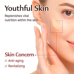 Sooryehan snow fungus extract detail demonstrating deep hydration benefit