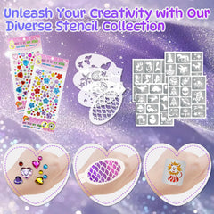 SOOVSY adhesive gems sheet shown sparkling to enhance finished looks