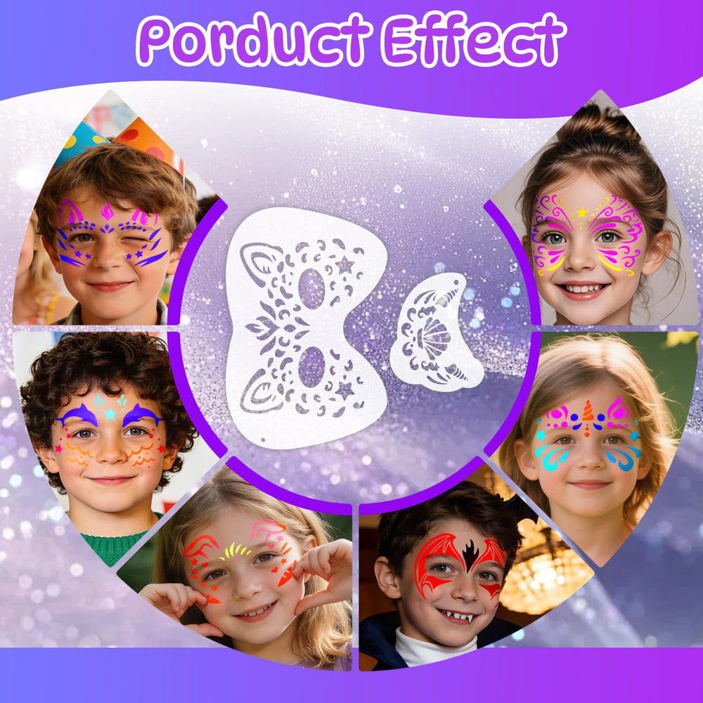 SOOVSY sticker stencil sheets displayed for quick small motifs and accents