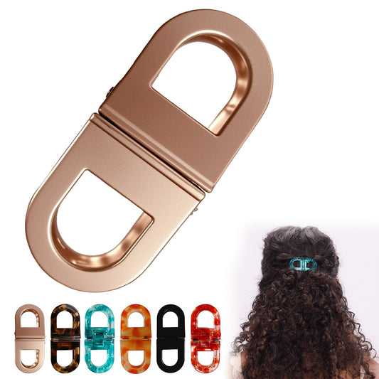 Sopurrrdy gold clip front view showing polished finish and elegant hold