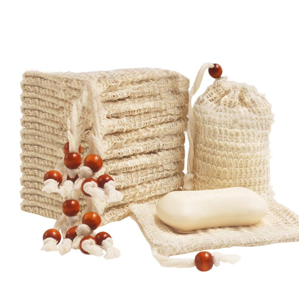 Sopurrrdy soap bag pack front view shows eco-friendly storage benefit